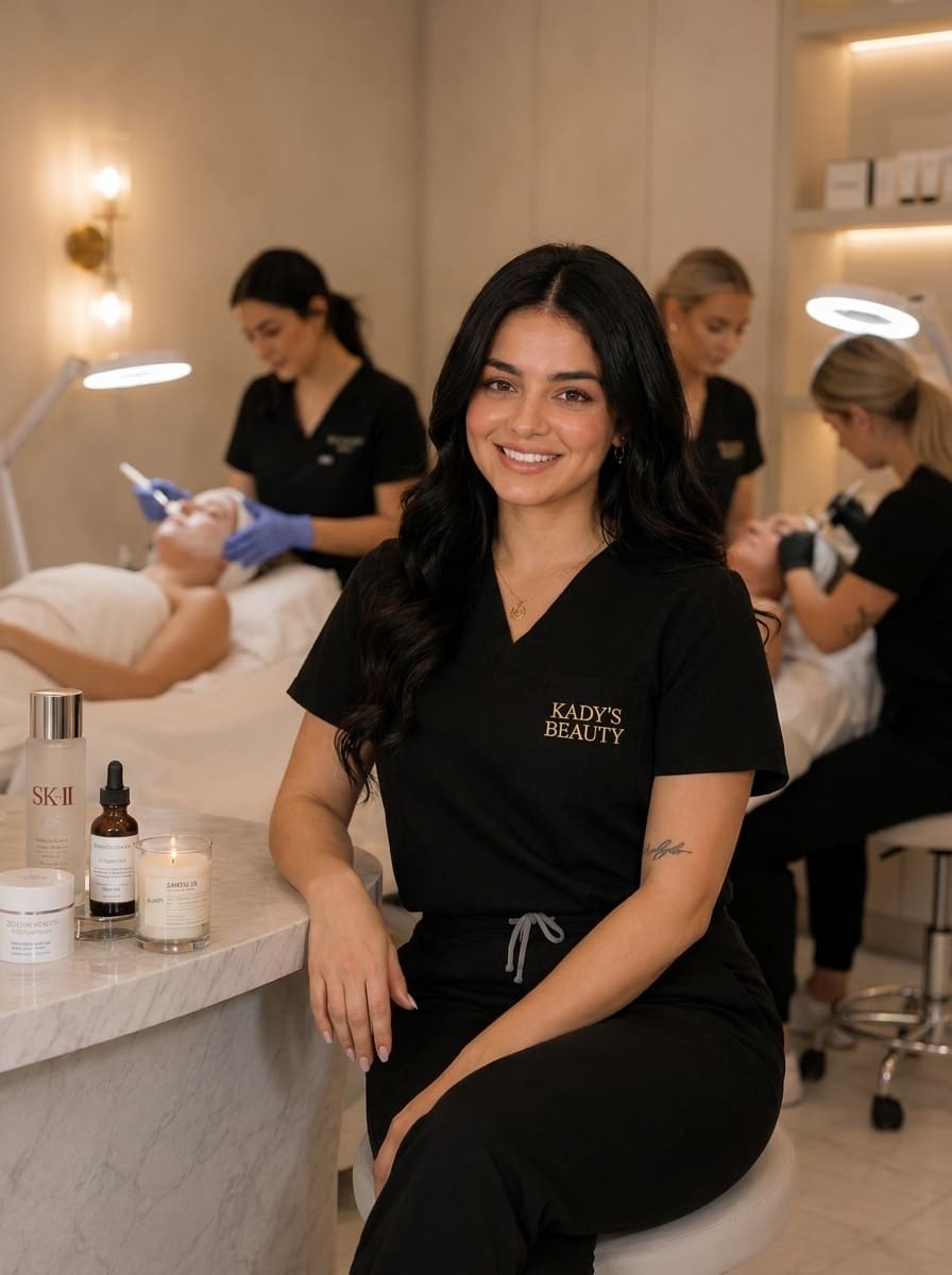 Salon owner, one of the clients Solicitor Book serves (AI-generated image)